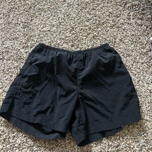 The North Face Black Athletic Shorts Lightweight Elastic Waist 5 inch